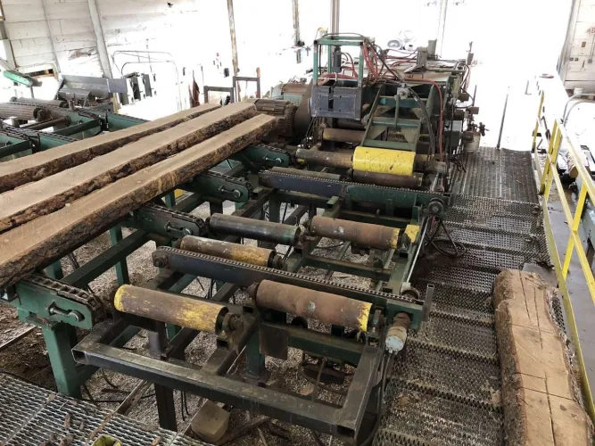 Photo #14 of NEWPAC FIBRE - LARGE/SMALL SAWMILL, FEATURING: LATE-MODEL WOOD PROCESSING/LOGGING EQUIPMENT