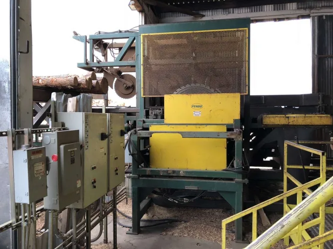 Photo #19 of NEWPAC FIBRE - LARGE/SMALL SAWMILL, FEATURING: LATE-MODEL WOOD PROCESSING/LOGGING EQUIPMENT