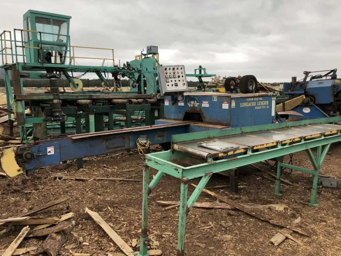 Photo #36 of NEWPAC FIBRE - LARGE/SMALL SAWMILL, FEATURING: LATE-MODEL WOOD PROCESSING/LOGGING EQUIPMENT