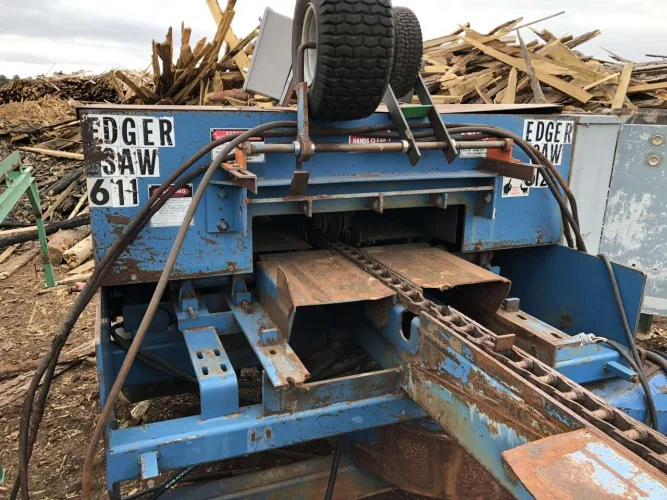 Photo #37 of NEWPAC FIBRE - LARGE/SMALL SAWMILL, FEATURING: LATE-MODEL WOOD PROCESSING/LOGGING EQUIPMENT