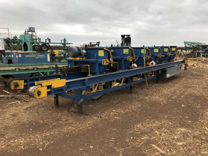 Photo #38 of NEWPAC FIBRE - LARGE/SMALL SAWMILL, FEATURING: LATE-MODEL WOOD PROCESSING/LOGGING EQUIPMENT