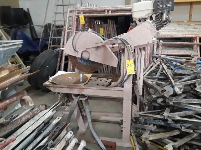 Photo #5 of S&D MASONRY & LEGACY UNDERGROUND AUCTION, FEATURING: (10+) LARGE CEMENT PIPES, BENNU POWER SCAFFOLDING, (3) CHEVY PICKUPS, (3) PETTIBONE TELESCOPING FORKLIFTS, CEMENT SAWS & MIXERS & MUCH MORE.