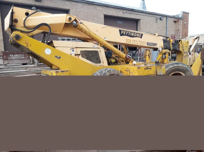 Photo #14 of S&D MASONRY & LEGACY UNDERGROUND AUCTION, FEATURING: (10+) LARGE CEMENT PIPES, BENNU POWER SCAFFOLDING, (3) CHEVY PICKUPS, (3) PETTIBONE TELESCOPING FORKLIFTS, CEMENT SAWS & MIXERS & MUCH MORE.