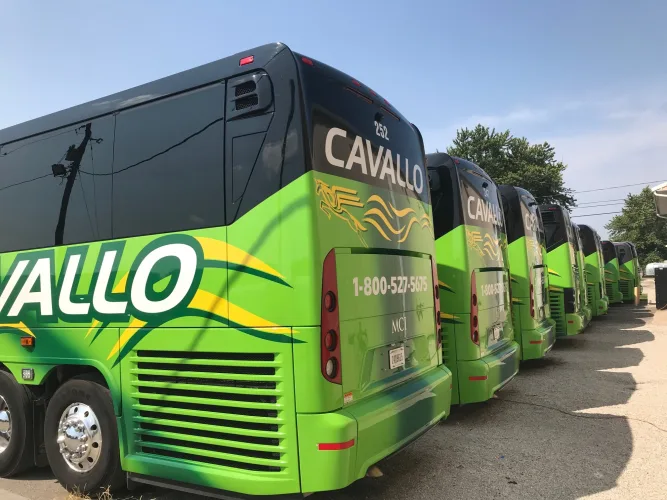 Photo #2 of GLOBAL WEBCAST AUCTION - CAVALLO BUS LINES INC. - UNPRECEDENTED HUGE, LATE-MODEL MOTOR COACH FLEET AVAILABLE FOR IMMEDIATE SALE - OVER 100 MOTOR COACH BUSES AS NEW AS 2017