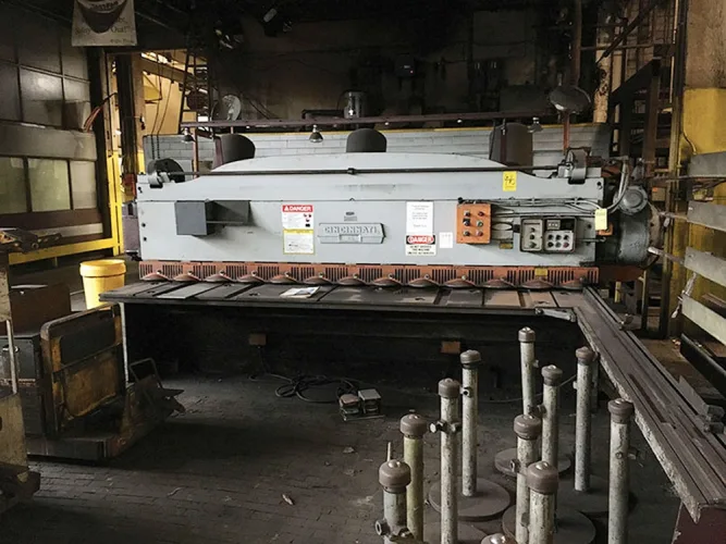 Photo #55 of LARGEST AUCTION SALE OF THE YEAR OF FABRICATION & METALWORKING MACHINERY, BREAKING GROUND FOR NEW STATE OF THE ART BUILDING - FEATURING OVER 100 NAME BRAND MACHINES, INCLUDING: PRESS BRAKES, COIL STRAIGHTENING & FEED EQUIP, SHEARS, IRONWORKERS, LATHES,