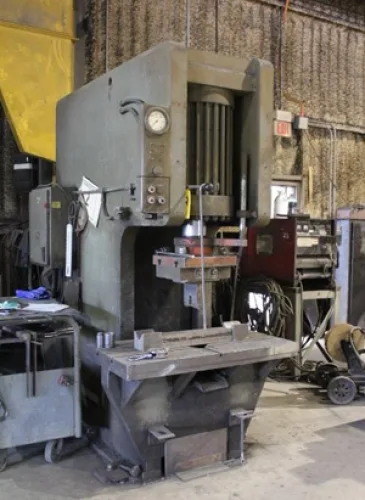 Photo #109 of LARGEST AUCTION SALE OF THE YEAR OF FABRICATION & METALWORKING MACHINERY, BREAKING GROUND FOR NEW STATE OF THE ART BUILDING - FEATURING OVER 100 NAME BRAND MACHINES, INCLUDING: PRESS BRAKES, COIL STRAIGHTENING & FEED EQUIP, SHEARS, IRONWORKERS, LATHES,