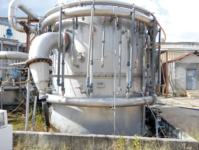 Photo #23 of GEORGIA PACIFIC AUGUSTA TISSUE MILL, FEATURING: 106" (2.65M) METSO DCT 100 TISSUE MACHINE (2006) W/UPGRADES, 20X24-30 FAN PUMP W/TWIN 600HP MOTORS, BIRD MODEL 60 PRESSURE CENTRISCREEN, SPX COOLING TOWER & SYSTEM/COMPLETE STOCK PREPARATION SYSTEM: