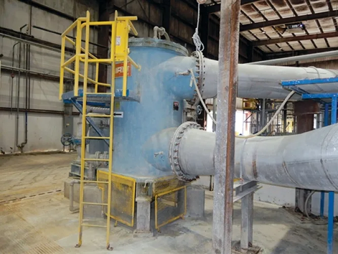 Photo #28 of GEORGIA PACIFIC AUGUSTA TISSUE MILL, FEATURING: 106" (2.65M) METSO DCT 100 TISSUE MACHINE (2006) W/UPGRADES, 20X24-30 FAN PUMP W/TWIN 600HP MOTORS, BIRD MODEL 60 PRESSURE CENTRISCREEN, SPX COOLING TOWER & SYSTEM/COMPLETE STOCK PREPARATION SYSTEM: