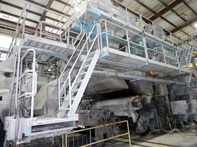 Photo #32 of GEORGIA PACIFIC AUGUSTA TISSUE MILL, FEATURING: 106" (2.65M) METSO DCT 100 TISSUE MACHINE (2006) W/UPGRADES, 20X24-30 FAN PUMP W/TWIN 600HP MOTORS, BIRD MODEL 60 PRESSURE CENTRISCREEN, SPX COOLING TOWER & SYSTEM/COMPLETE STOCK PREPARATION SYSTEM: