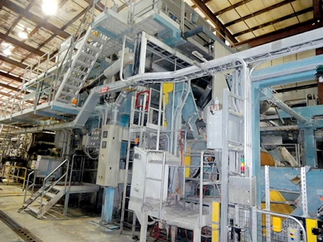 Photo #34 of GEORGIA PACIFIC AUGUSTA TISSUE MILL, FEATURING: 106" (2.65M) METSO DCT 100 TISSUE MACHINE (2006) W/UPGRADES, 20X24-30 FAN PUMP W/TWIN 600HP MOTORS, BIRD MODEL 60 PRESSURE CENTRISCREEN, SPX COOLING TOWER & SYSTEM/COMPLETE STOCK PREPARATION SYSTEM: