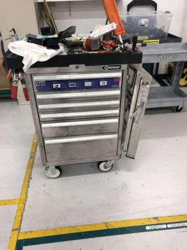 Photo #13 of MANUFACTURER OF PRESSURE RELIEF INFLATABLE MATTRESSES, ASSETS FORMERLY OF TRIDIEN MEDICAL, FEATURING: (2) CNC FOAM & PLOTTER CUTTERS TO 2016, (13) RF WELDERS TO 50 KW, (25+) BROTHERS & JUKI SEWING MACHINES, CLICKER PRESSES, GROMMET/RIVETING MACHINES &