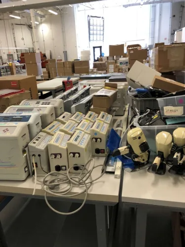 Photo #18 of MANUFACTURER OF PRESSURE RELIEF INFLATABLE MATTRESSES, ASSETS FORMERLY OF TRIDIEN MEDICAL, FEATURING: (2) CNC FOAM & PLOTTER CUTTERS TO 2016, (13) RF WELDERS TO 50 KW, (25+) BROTHERS & JUKI SEWING MACHINES, CLICKER PRESSES, GROMMET/RIVETING MACHINES &