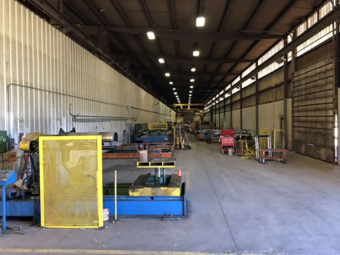 Photo #130 of METAL BUILDING MANUFACTURING MACHINERY & EQUIPMENT, ASSETS FORMERLY OF AMERICAN BUILDINGS COMPANY (A NUCOR COMPANY)