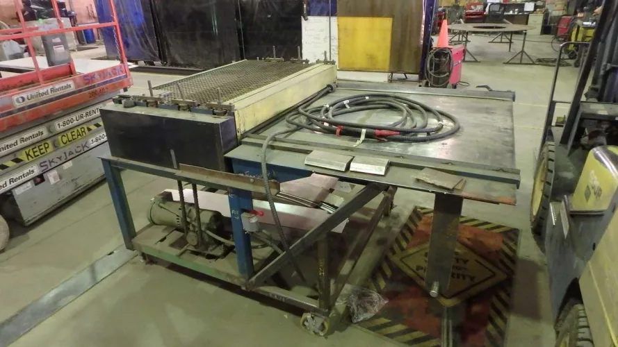 Photo #23 of NOISE SOLUTIONS - CLOSURE OF CANADIAN DIVISION & SURPLUS TO THEIR U.S OPERATION, FABRICATION PLANT, INCLUDING 2000 JONES AG NORMA-LINE CNC FOLDER, 2014 JCB TELEHANDLER, VICON PLASMA BURNING TABLE, 2011 CASE SKIDSTEER LOADER, ALLSTEEL PRESS BRAKE, WELDERS,