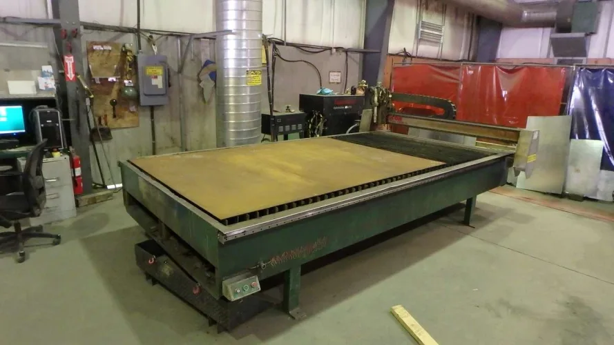 Photo #25 of NOISE SOLUTIONS - CLOSURE OF CANADIAN DIVISION & SURPLUS TO THEIR U.S OPERATION, FABRICATION PLANT, INCLUDING 2000 JONES AG NORMA-LINE CNC FOLDER, 2014 JCB TELEHANDLER, VICON PLASMA BURNING TABLE, 2011 CASE SKIDSTEER LOADER, ALLSTEEL PRESS BRAKE, WELDERS,