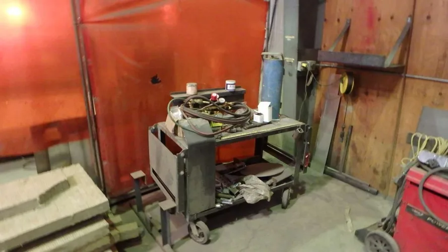 Photo #30 of NOISE SOLUTIONS - CLOSURE OF CANADIAN DIVISION & SURPLUS TO THEIR U.S OPERATION, FABRICATION PLANT, INCLUDING 2000 JONES AG NORMA-LINE CNC FOLDER, 2014 JCB TELEHANDLER, VICON PLASMA BURNING TABLE, 2011 CASE SKIDSTEER LOADER, ALLSTEEL PRESS BRAKE, WELDERS,
