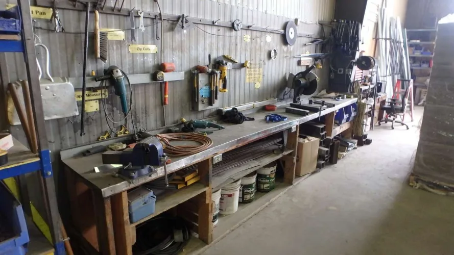 Photo #54 of NOISE SOLUTIONS - CLOSURE OF CANADIAN DIVISION & SURPLUS TO THEIR U.S OPERATION, FABRICATION PLANT, INCLUDING 2000 JONES AG NORMA-LINE CNC FOLDER, 2014 JCB TELEHANDLER, VICON PLASMA BURNING TABLE, 2011 CASE SKIDSTEER LOADER, ALLSTEEL PRESS BRAKE, WELDERS,