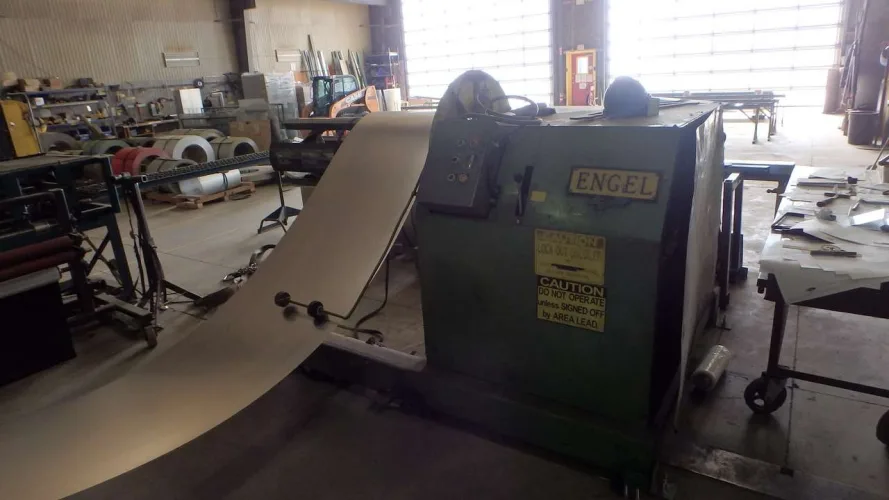 Photo #62 of NOISE SOLUTIONS - CLOSURE OF CANADIAN DIVISION & SURPLUS TO THEIR U.S OPERATION, FABRICATION PLANT, INCLUDING 2000 JONES AG NORMA-LINE CNC FOLDER, 2014 JCB TELEHANDLER, VICON PLASMA BURNING TABLE, 2011 CASE SKIDSTEER LOADER, ALLSTEEL PRESS BRAKE, WELDERS,