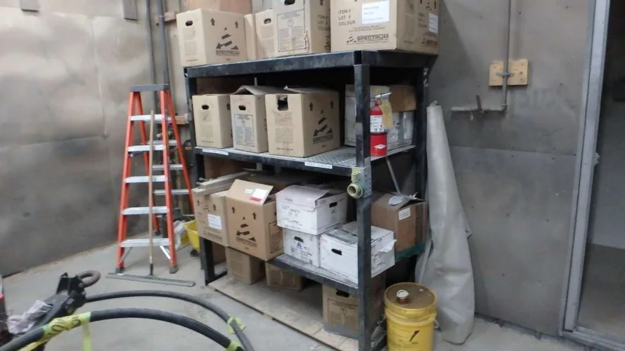 Photo #77 of NOISE SOLUTIONS - CLOSURE OF CANADIAN DIVISION & SURPLUS TO THEIR U.S OPERATION, FABRICATION PLANT, INCLUDING 2000 JONES AG NORMA-LINE CNC FOLDER, 2014 JCB TELEHANDLER, VICON PLASMA BURNING TABLE, 2011 CASE SKIDSTEER LOADER, ALLSTEEL PRESS BRAKE, WELDERS,