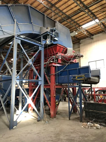 Photo #2 of COMPLETE STATE-OF-THE-ART RECYCLING FACILITY, EQUIPMENT AS NEW AS 2017, INCLUDING: SHREDDERS, MAGNETIC SEPARATORS, AN OPTICAL SORTING SYSTEM, HORIZONTAL/VERTICAL BALERS & MORE - BLUE MARBLE MATERIALS