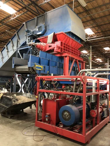 Photo #3 of COMPLETE STATE-OF-THE-ART RECYCLING FACILITY, EQUIPMENT AS NEW AS 2017, INCLUDING: SHREDDERS, MAGNETIC SEPARATORS, AN OPTICAL SORTING SYSTEM, HORIZONTAL/VERTICAL BALERS & MORE - BLUE MARBLE MATERIALS