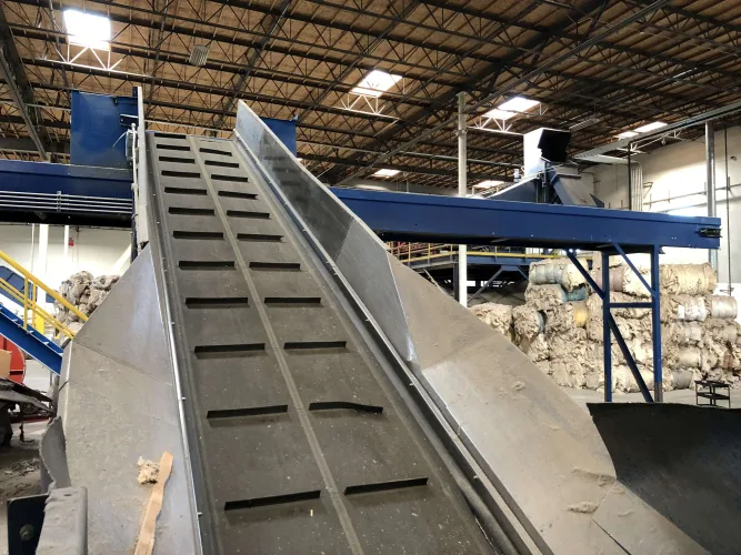 Photo #8 of COMPLETE STATE-OF-THE-ART RECYCLING FACILITY, EQUIPMENT AS NEW AS 2017, INCLUDING: SHREDDERS, MAGNETIC SEPARATORS, AN OPTICAL SORTING SYSTEM, HORIZONTAL/VERTICAL BALERS & MORE - BLUE MARBLE MATERIALS
