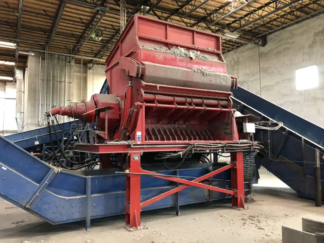 Photo #11 of COMPLETE STATE-OF-THE-ART RECYCLING FACILITY, EQUIPMENT AS NEW AS 2017, INCLUDING: SHREDDERS, MAGNETIC SEPARATORS, AN OPTICAL SORTING SYSTEM, HORIZONTAL/VERTICAL BALERS & MORE - BLUE MARBLE MATERIALS