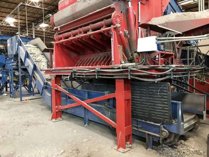 Photo #15 of COMPLETE STATE-OF-THE-ART RECYCLING FACILITY, EQUIPMENT AS NEW AS 2017, INCLUDING: SHREDDERS, MAGNETIC SEPARATORS, AN OPTICAL SORTING SYSTEM, HORIZONTAL/VERTICAL BALERS & MORE - BLUE MARBLE MATERIALS