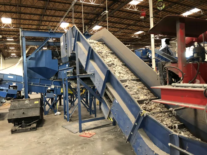 Photo #16 of COMPLETE STATE-OF-THE-ART RECYCLING FACILITY, EQUIPMENT AS NEW AS 2017, INCLUDING: SHREDDERS, MAGNETIC SEPARATORS, AN OPTICAL SORTING SYSTEM, HORIZONTAL/VERTICAL BALERS & MORE - BLUE MARBLE MATERIALS