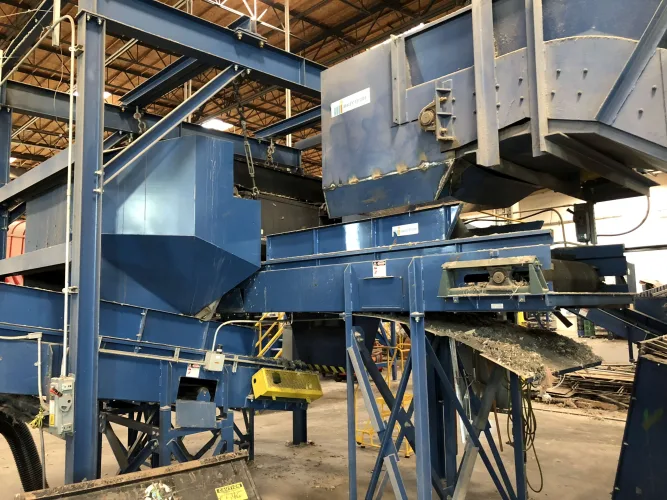Photo #17 of COMPLETE STATE-OF-THE-ART RECYCLING FACILITY, EQUIPMENT AS NEW AS 2017, INCLUDING: SHREDDERS, MAGNETIC SEPARATORS, AN OPTICAL SORTING SYSTEM, HORIZONTAL/VERTICAL BALERS & MORE - BLUE MARBLE MATERIALS