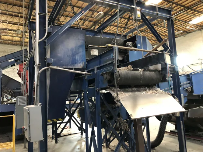 Photo #19 of COMPLETE STATE-OF-THE-ART RECYCLING FACILITY, EQUIPMENT AS NEW AS 2017, INCLUDING: SHREDDERS, MAGNETIC SEPARATORS, AN OPTICAL SORTING SYSTEM, HORIZONTAL/VERTICAL BALERS & MORE - BLUE MARBLE MATERIALS