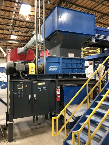 Photo #21 of COMPLETE STATE-OF-THE-ART RECYCLING FACILITY, EQUIPMENT AS NEW AS 2017, INCLUDING: SHREDDERS, MAGNETIC SEPARATORS, AN OPTICAL SORTING SYSTEM, HORIZONTAL/VERTICAL BALERS & MORE - BLUE MARBLE MATERIALS