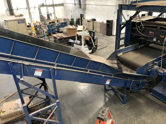 Photo #26 of COMPLETE STATE-OF-THE-ART RECYCLING FACILITY, EQUIPMENT AS NEW AS 2017, INCLUDING: SHREDDERS, MAGNETIC SEPARATORS, AN OPTICAL SORTING SYSTEM, HORIZONTAL/VERTICAL BALERS & MORE - BLUE MARBLE MATERIALS