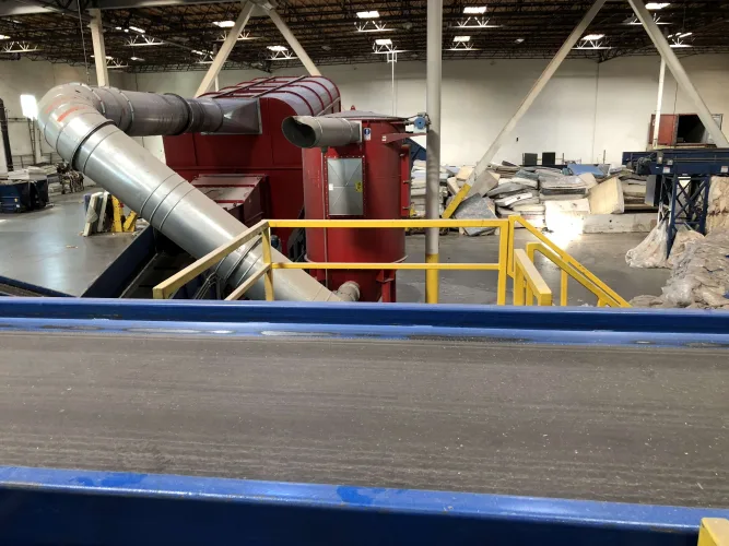 Photo #27 of COMPLETE STATE-OF-THE-ART RECYCLING FACILITY, EQUIPMENT AS NEW AS 2017, INCLUDING: SHREDDERS, MAGNETIC SEPARATORS, AN OPTICAL SORTING SYSTEM, HORIZONTAL/VERTICAL BALERS & MORE - BLUE MARBLE MATERIALS