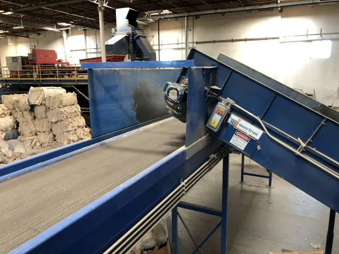 Photo #28 of COMPLETE STATE-OF-THE-ART RECYCLING FACILITY, EQUIPMENT AS NEW AS 2017, INCLUDING: SHREDDERS, MAGNETIC SEPARATORS, AN OPTICAL SORTING SYSTEM, HORIZONTAL/VERTICAL BALERS & MORE - BLUE MARBLE MATERIALS