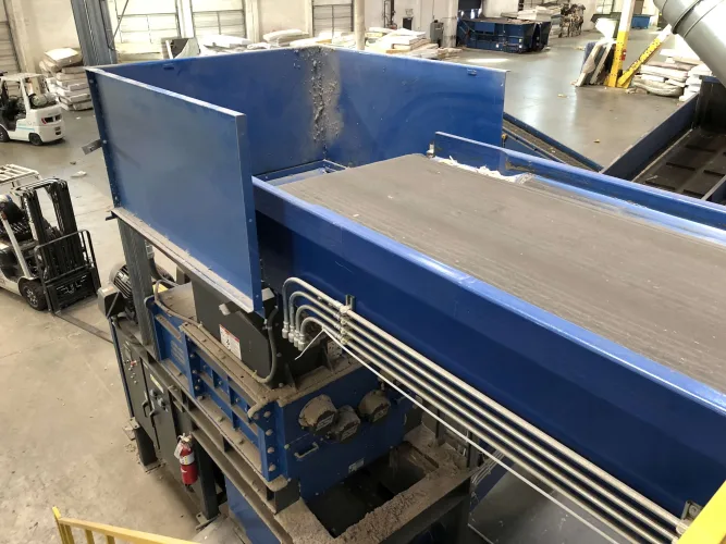 Photo #29 of COMPLETE STATE-OF-THE-ART RECYCLING FACILITY, EQUIPMENT AS NEW AS 2017, INCLUDING: SHREDDERS, MAGNETIC SEPARATORS, AN OPTICAL SORTING SYSTEM, HORIZONTAL/VERTICAL BALERS & MORE - BLUE MARBLE MATERIALS