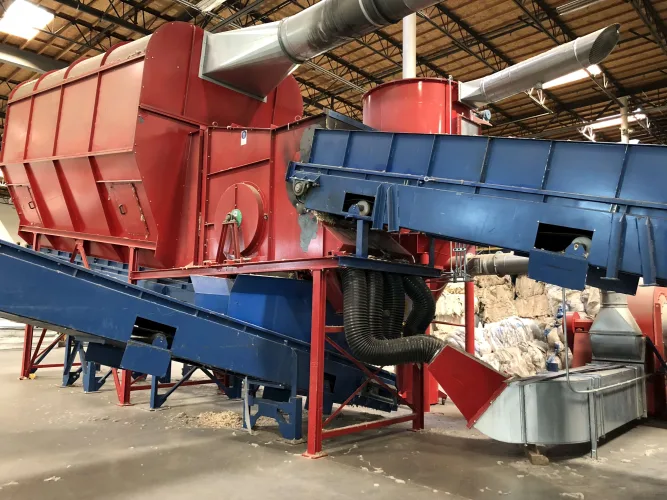 Photo #32 of COMPLETE STATE-OF-THE-ART RECYCLING FACILITY, EQUIPMENT AS NEW AS 2017, INCLUDING: SHREDDERS, MAGNETIC SEPARATORS, AN OPTICAL SORTING SYSTEM, HORIZONTAL/VERTICAL BALERS & MORE - BLUE MARBLE MATERIALS