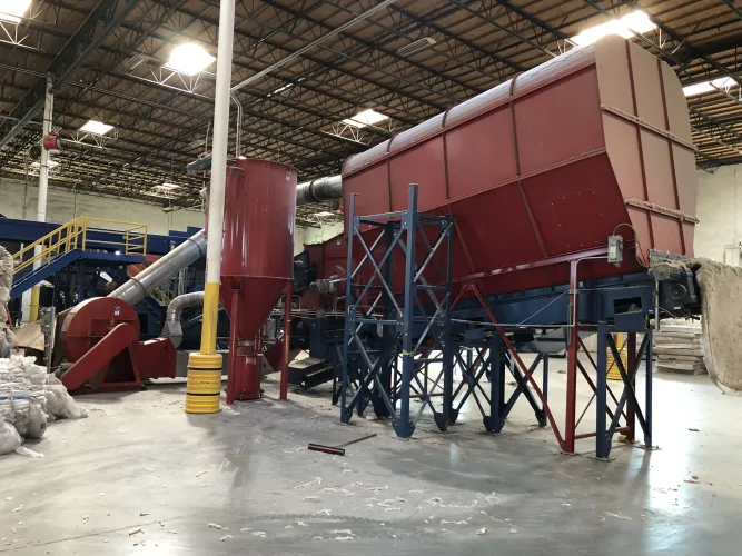 Photo #33 of COMPLETE STATE-OF-THE-ART RECYCLING FACILITY, EQUIPMENT AS NEW AS 2017, INCLUDING: SHREDDERS, MAGNETIC SEPARATORS, AN OPTICAL SORTING SYSTEM, HORIZONTAL/VERTICAL BALERS & MORE - BLUE MARBLE MATERIALS