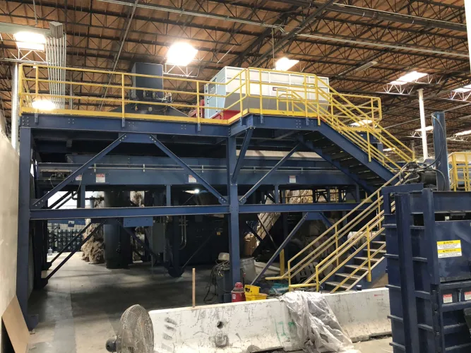 Photo #38 of COMPLETE STATE-OF-THE-ART RECYCLING FACILITY, EQUIPMENT AS NEW AS 2017, INCLUDING: SHREDDERS, MAGNETIC SEPARATORS, AN OPTICAL SORTING SYSTEM, HORIZONTAL/VERTICAL BALERS & MORE - BLUE MARBLE MATERIALS