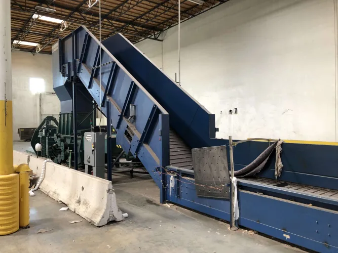 Photo #54 of COMPLETE STATE-OF-THE-ART RECYCLING FACILITY, EQUIPMENT AS NEW AS 2017, INCLUDING: SHREDDERS, MAGNETIC SEPARATORS, AN OPTICAL SORTING SYSTEM, HORIZONTAL/VERTICAL BALERS & MORE - BLUE MARBLE MATERIALS