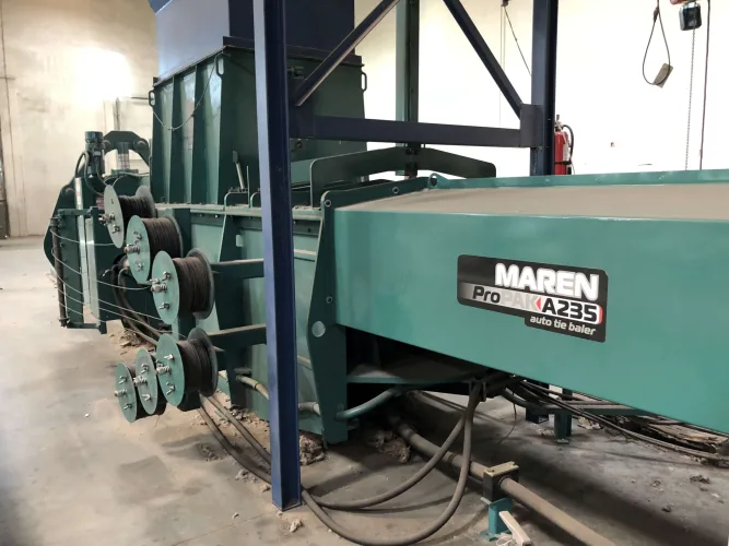 Photo #55 of COMPLETE STATE-OF-THE-ART RECYCLING FACILITY, EQUIPMENT AS NEW AS 2017, INCLUDING: SHREDDERS, MAGNETIC SEPARATORS, AN OPTICAL SORTING SYSTEM, HORIZONTAL/VERTICAL BALERS & MORE - BLUE MARBLE MATERIALS