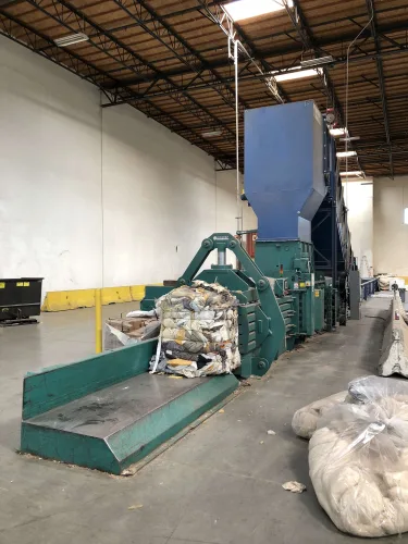 Photo #58 of COMPLETE STATE-OF-THE-ART RECYCLING FACILITY, EQUIPMENT AS NEW AS 2017, INCLUDING: SHREDDERS, MAGNETIC SEPARATORS, AN OPTICAL SORTING SYSTEM, HORIZONTAL/VERTICAL BALERS & MORE - BLUE MARBLE MATERIALS