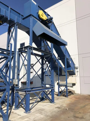 Photo #66 of COMPLETE STATE-OF-THE-ART RECYCLING FACILITY, EQUIPMENT AS NEW AS 2017, INCLUDING: SHREDDERS, MAGNETIC SEPARATORS, AN OPTICAL SORTING SYSTEM, HORIZONTAL/VERTICAL BALERS & MORE - BLUE MARBLE MATERIALS