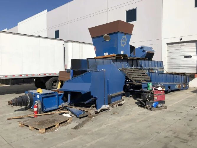 Photo #69 of COMPLETE STATE-OF-THE-ART RECYCLING FACILITY, EQUIPMENT AS NEW AS 2017, INCLUDING: SHREDDERS, MAGNETIC SEPARATORS, AN OPTICAL SORTING SYSTEM, HORIZONTAL/VERTICAL BALERS & MORE - BLUE MARBLE MATERIALS