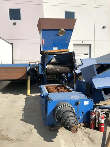Photo #73 of COMPLETE STATE-OF-THE-ART RECYCLING FACILITY, EQUIPMENT AS NEW AS 2017, INCLUDING: SHREDDERS, MAGNETIC SEPARATORS, AN OPTICAL SORTING SYSTEM, HORIZONTAL/VERTICAL BALERS & MORE - BLUE MARBLE MATERIALS
