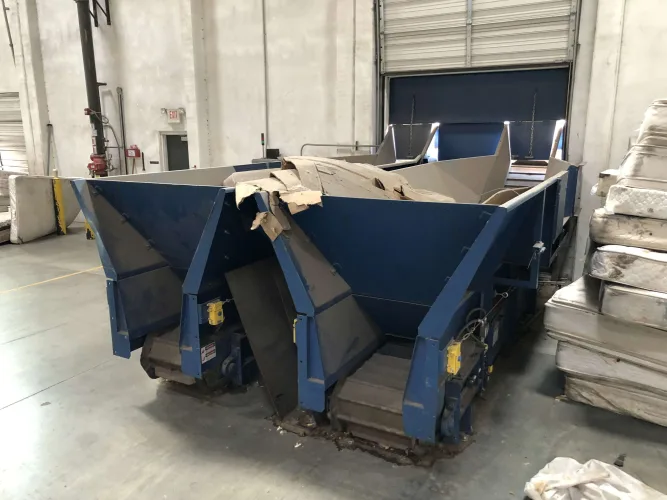 Photo #92 of COMPLETE STATE-OF-THE-ART RECYCLING FACILITY, EQUIPMENT AS NEW AS 2017, INCLUDING: SHREDDERS, MAGNETIC SEPARATORS, AN OPTICAL SORTING SYSTEM, HORIZONTAL/VERTICAL BALERS & MORE - BLUE MARBLE MATERIALS