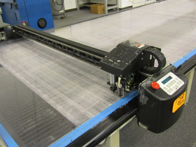 Photo #4 of FOR IMMEDIATE SALE - AUTOMETRIX CNC CUTTER, 24' X 62" VACUUM HOLD DOWN TABLE, 58" HEAD TRAVEL, 208/220/235/240VAC, 20A, 1PH