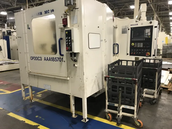 Photo #24 of FCA KOKOMO - SURPLUS ASSETS, FEATURING: LIEBHERR LC80 CNC GEAR HOBBERS, HELLER MC16 CNC MACHINING CENTERS, INDEX WERKE G200 CNC LATHES, HARDINGE CNC VERTICAL LATHES, EMAG VSC-250 CNC VERTICAL TURNING CENTER, NACHI ROBOTS & MORE