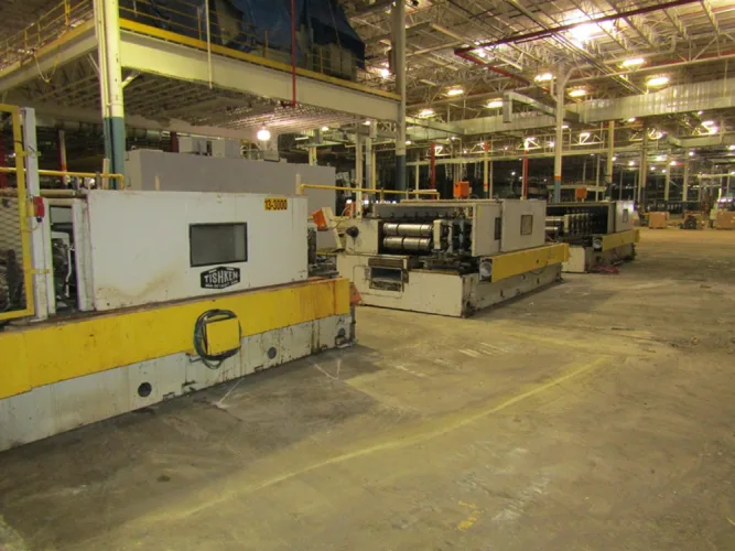 Photo #49 of LARGEST AUCTION SALE OF THE YEAR OF FABRICATION & METALWORKING MACHINERY, BREAKING GROUND FOR NEW STATE OF THE ART BUILDING - OVER 100 MACHINES! METAL FABRICATION, CUT-TO-LENGTH LINES,  SLITTING LINES, ROLL FORMING PANEL LINES, SHEARS, BRAKES, PRESSES &