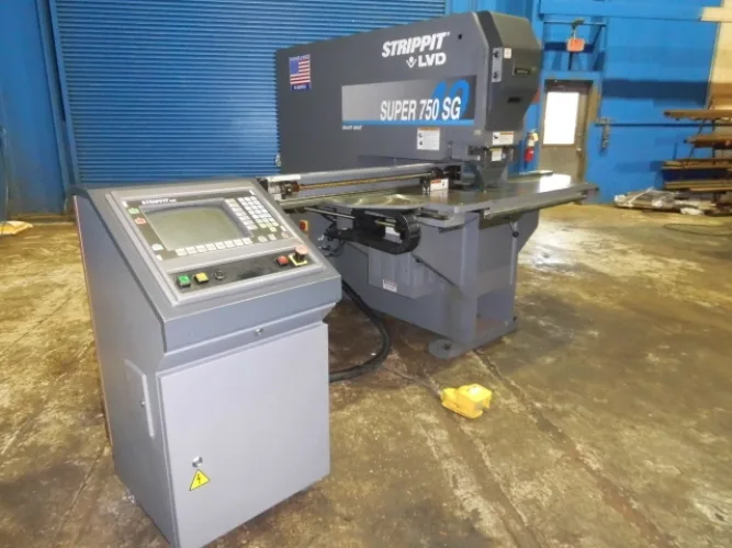 Photo #130 of LARGEST AUCTION SALE OF THE YEAR OF FABRICATION & METALWORKING MACHINERY, BREAKING GROUND FOR NEW STATE OF THE ART BUILDING - OVER 100 MACHINES! METAL FABRICATION, CUT-TO-LENGTH LINES,  SLITTING LINES, ROLL FORMING PANEL LINES, SHEARS, BRAKES, PRESSES &